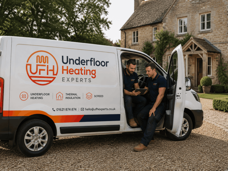 UFH experts -engineer van